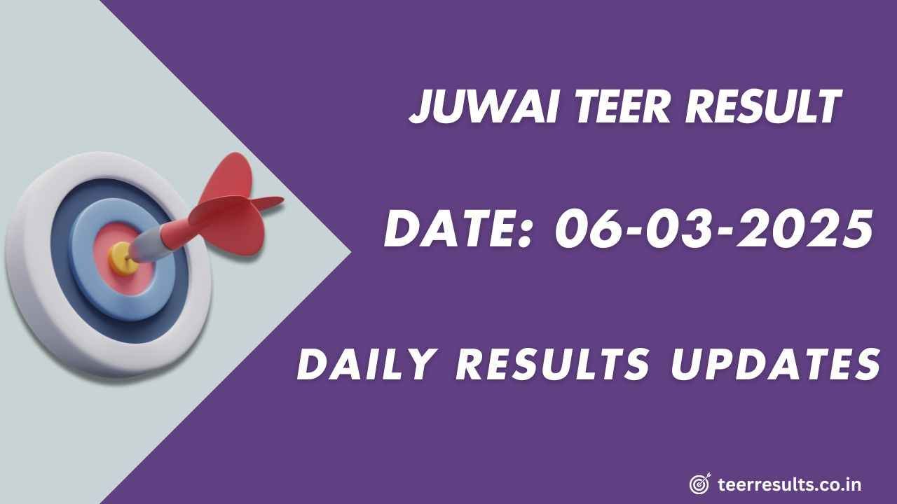 Juwai Ladrymbai Teer Result 06-03-2025