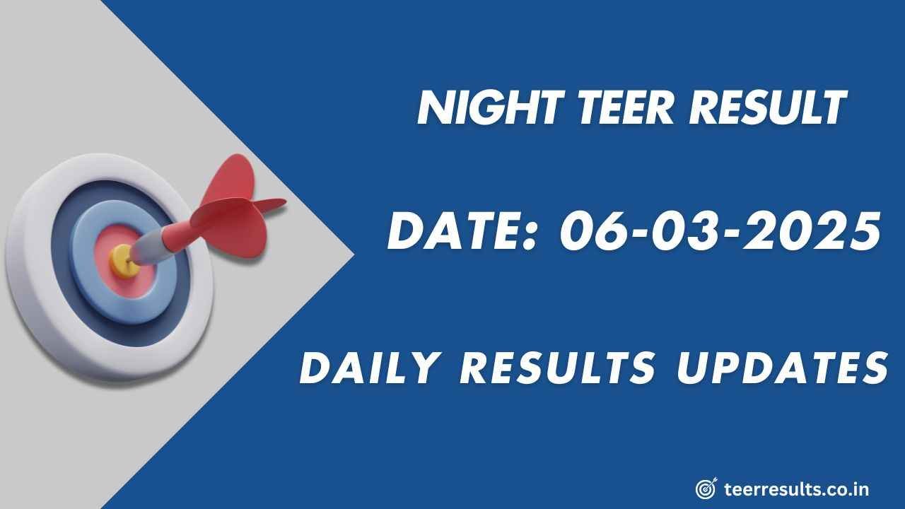 Shillong Night Result Yesterday 06-03-2025