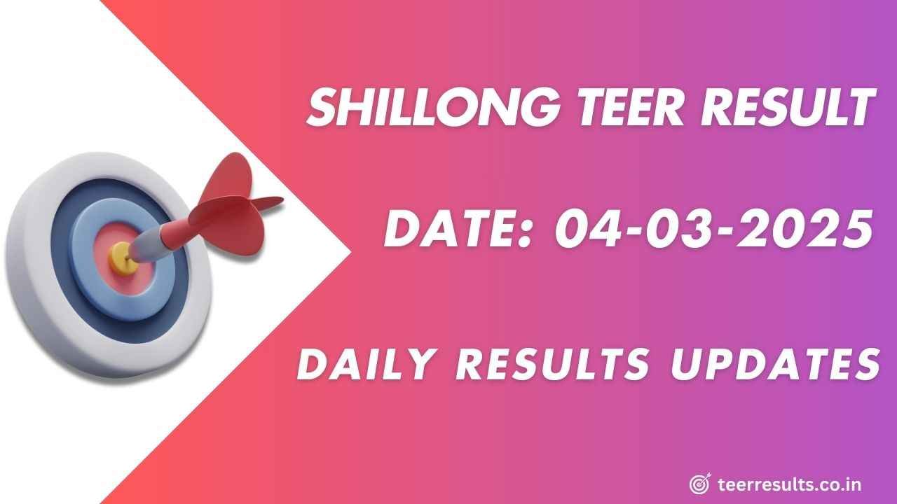 Shillong Teer Calculator 04-03-2025