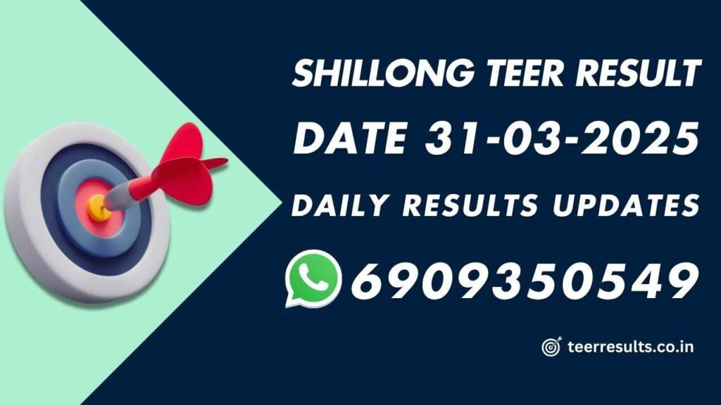 Shillong Teer Booking Number