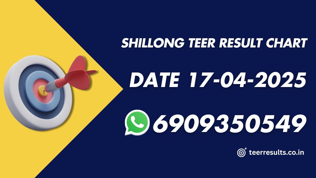 Shillong Teer Result Chart