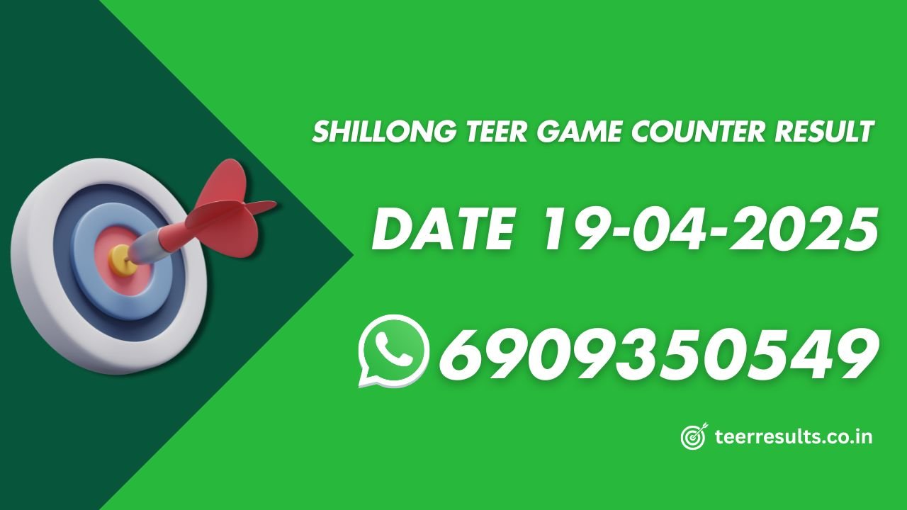 Shillong Teer Game Counter Result
