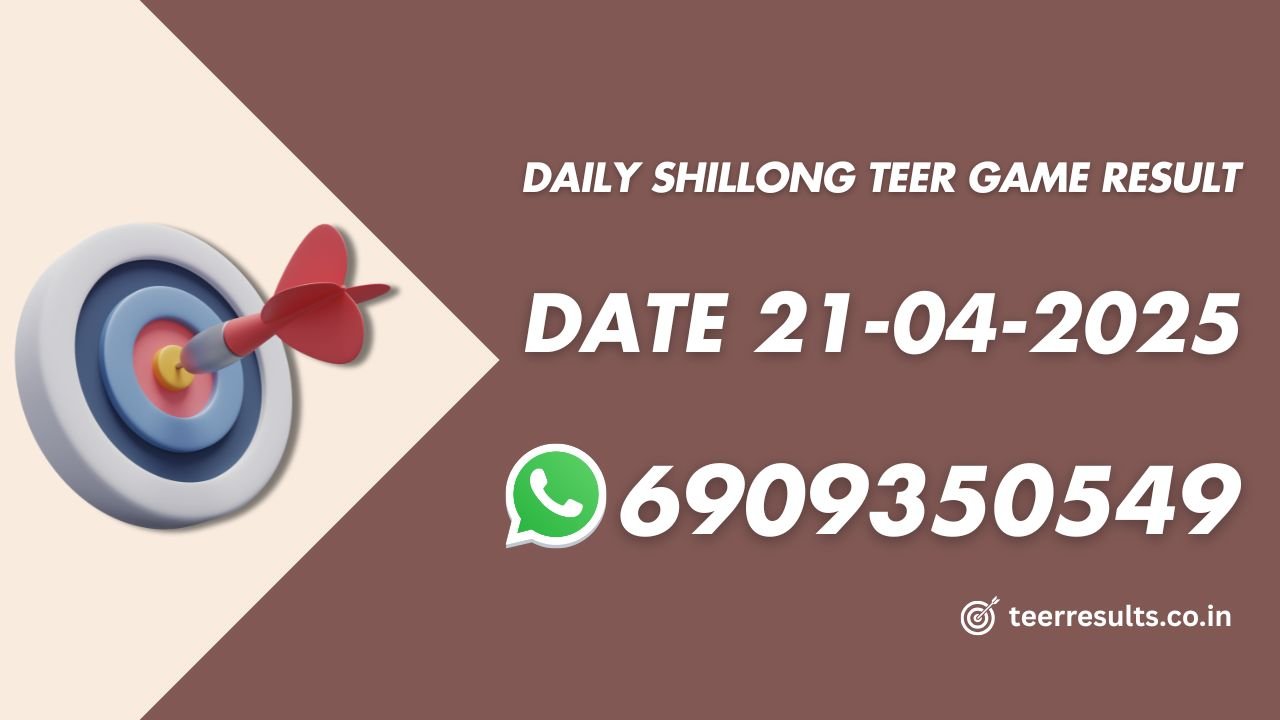 Daily Shillong Teer Ground Result